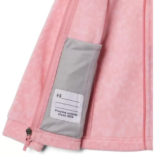 imageColumbia Girls Benton Springs Ii Printed Fleece JacketToddler Girls Pink Orchid Terrain