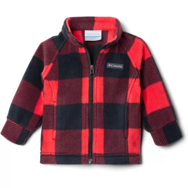 imageColumbia Girls Benton Springs Ii Printed Fleece JacketToddler Girls Red Lily Check