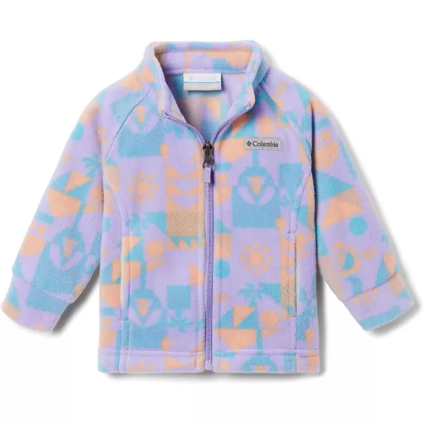 imageColumbia Girls Benton Springs Ii Printed FleeceFrosted Purple Quest
