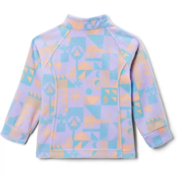 imageColumbia Girls Benton Springs Ii Printed FleeceFrosted Purple Quest