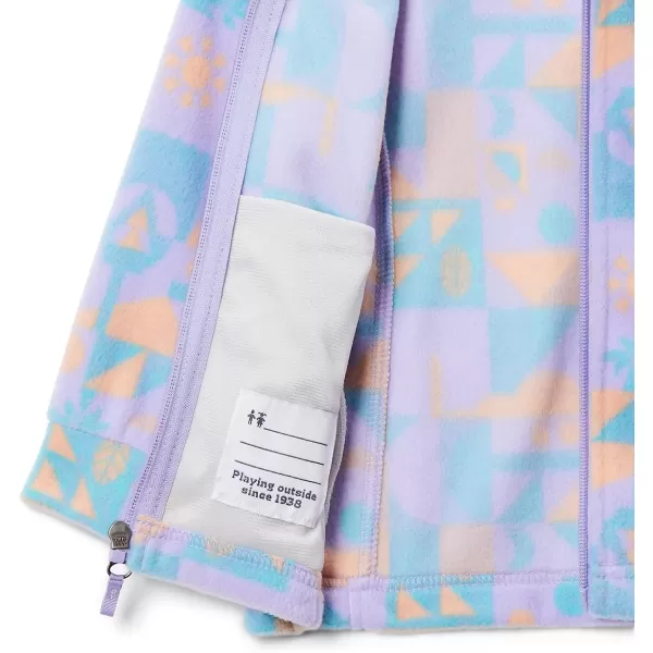 imageColumbia Girls Benton Springs Ii Printed FleeceFrosted Purple Quest