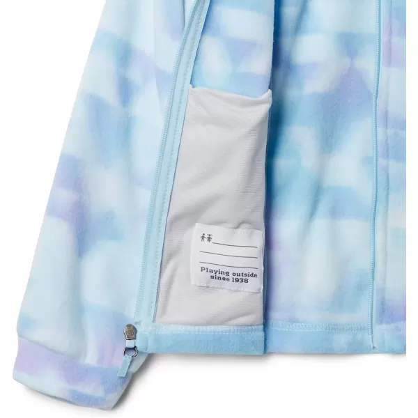 imageColumbia Girls Benton Springs Ii Printed FleeceSpring Blue Distant Peaks