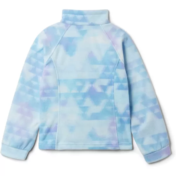 imageColumbia Girls Benton Springs Ii Printed FleeceSpring Blue Distant Peaks
