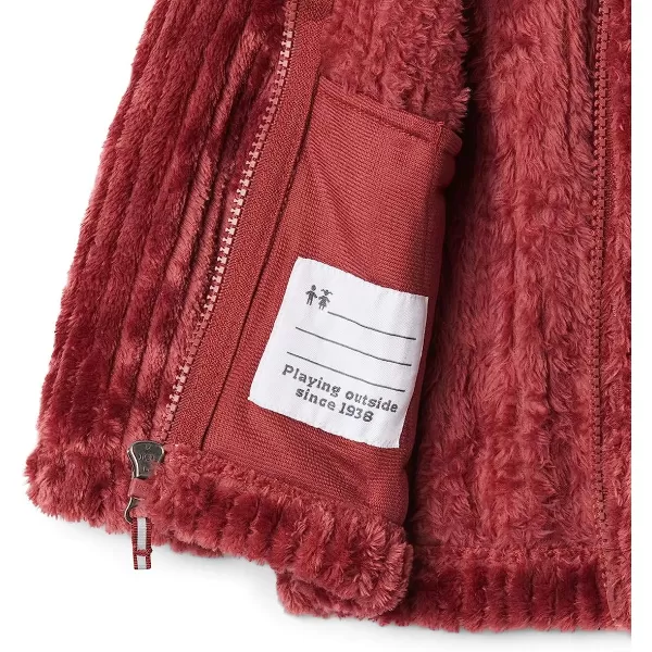 imageColumbia Girls Fire Side Sherpa Full ZipMarsala Red  Legacy
