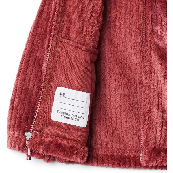 imageColumbia Girls Fire Side Sherpa Full ZipMarsala Red  Legacy