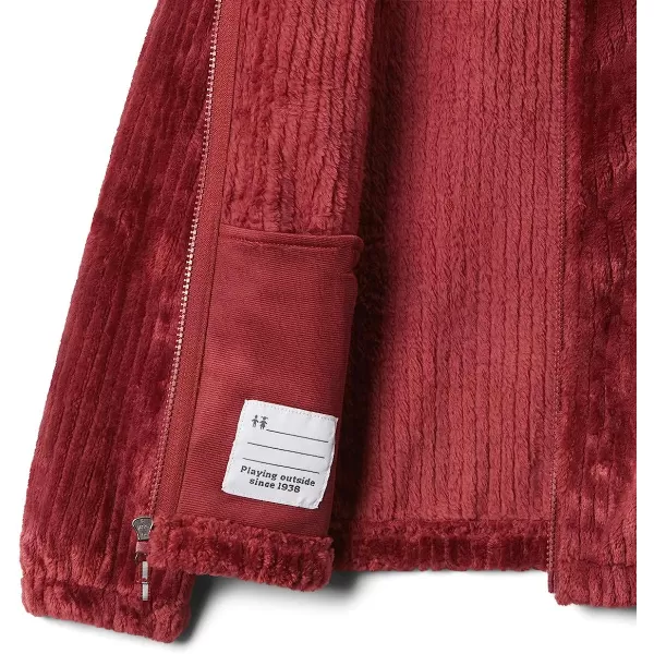 imageColumbia Girls Fire Side Sherpa Full ZipMarsala Red  Legacy