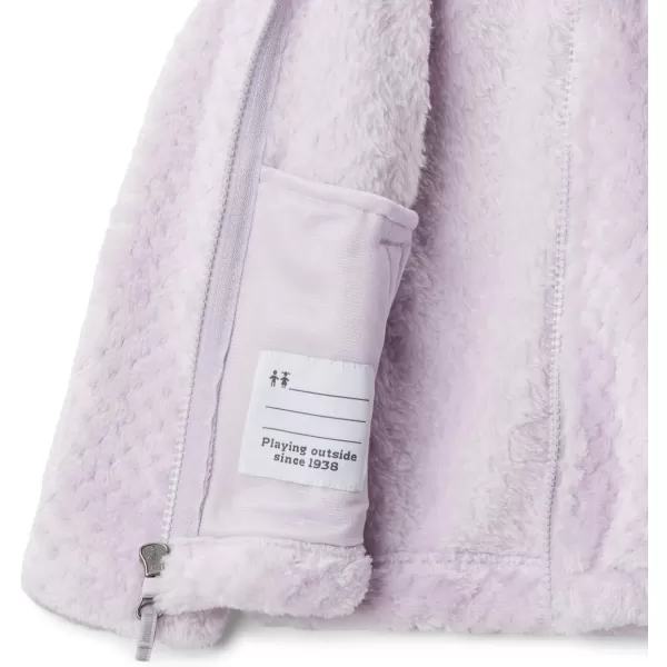 imageColumbia Girls Fire Side Sherpa Full ZipPale Lilac Spring  Legacy2