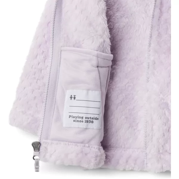 imageColumbia Girls Fire Side Sherpa Full ZipPale Lilac Spring  Legacy2