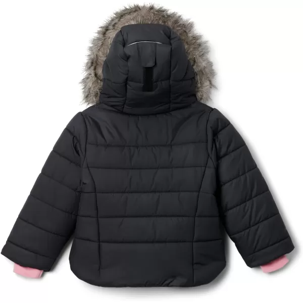 imageColumbia Girls Katelyn Crest Ii Hooded JacketBlack Pink Orchid
