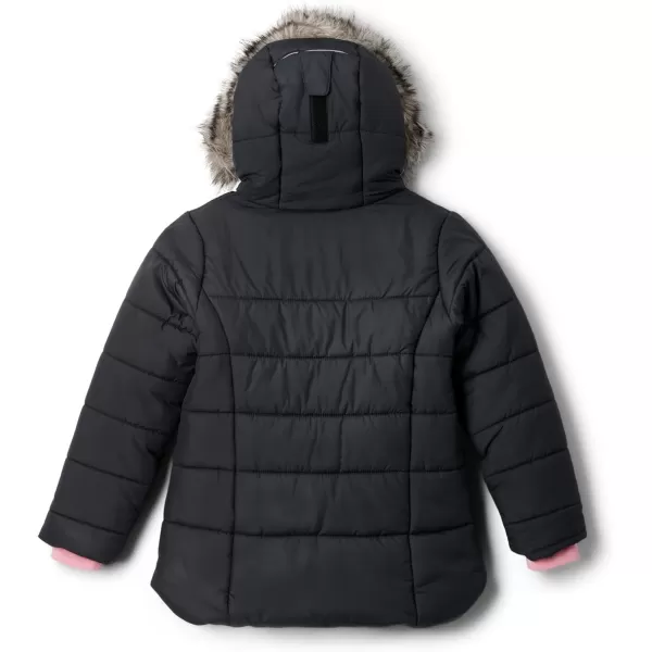 imageColumbia Girls Katelyn Crest Ii Hooded JacketBlack Pink Orchid