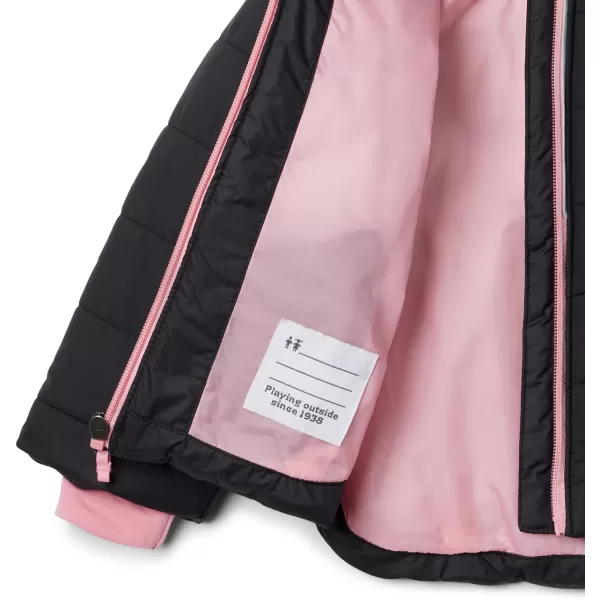 imageColumbia Girls Katelyn Crest Ii Hooded JacketBlack Pink Orchid