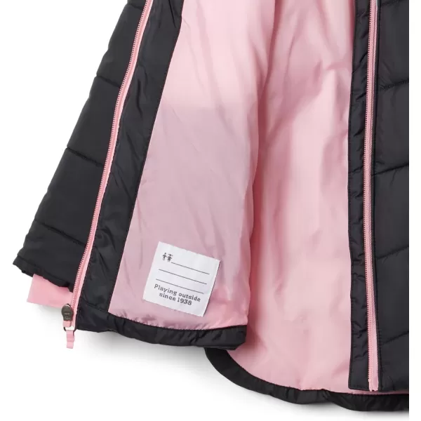 imageColumbia Girls Katelyn Crest Ii Hooded JacketBlack Pink Orchid