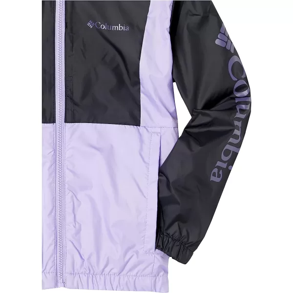 imageColumbia Girls Lily Basin JacketBlackFrosted Purple