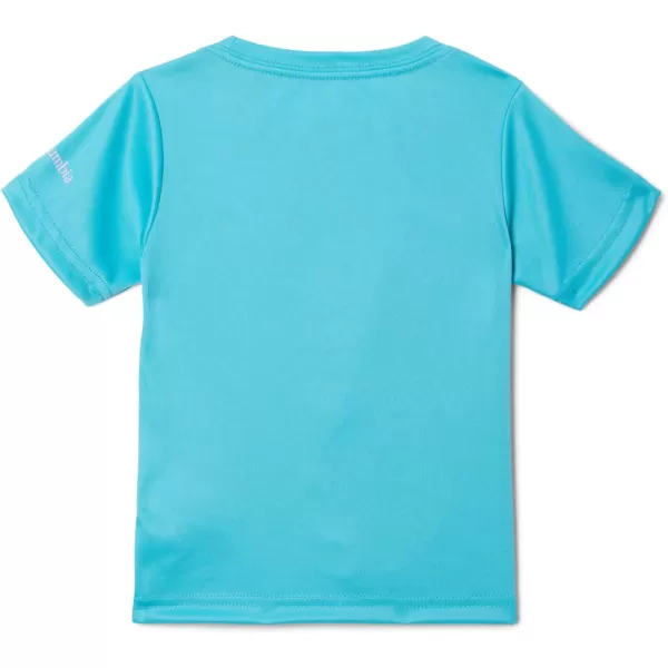 imageColumbia Girls Mirror Creek Short Sleeve Graphic ShirtGeyserPatriotic Pines Graphic