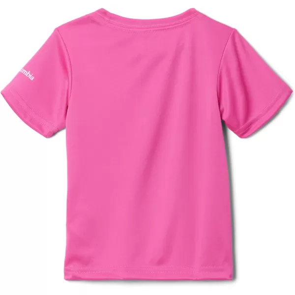 imageColumbia Girls Mirror Creek Short Sleeve Graphic ShirtPink IcePatriotic Pines Graphic