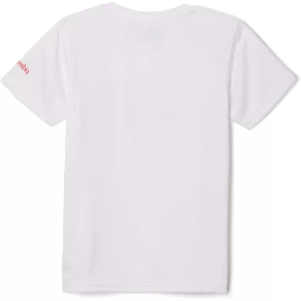 imageColumbia Girls Mirror Creek Short Sleeve Graphic ShirtWhitePatriotic Pines Graphic