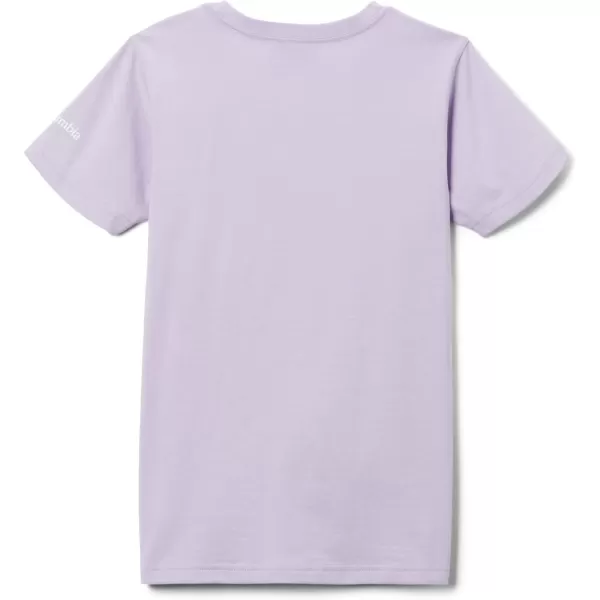 imageColumbia Girls Mission Lake Short Sleeve Graphic ShirtMorning MistCsc Stacked Banded Graphic