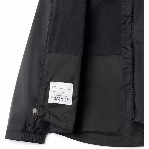 imageColumbia Girls RainZilla JacketBlack  Legacy
