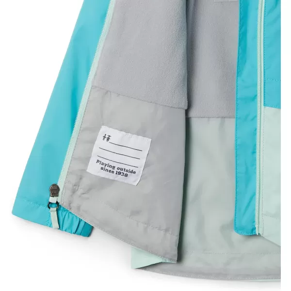 imageColumbia Girls RainZilla JacketGeyserSea Ice