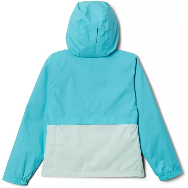 imageColumbia Girls RainZilla JacketGeyserSea Ice