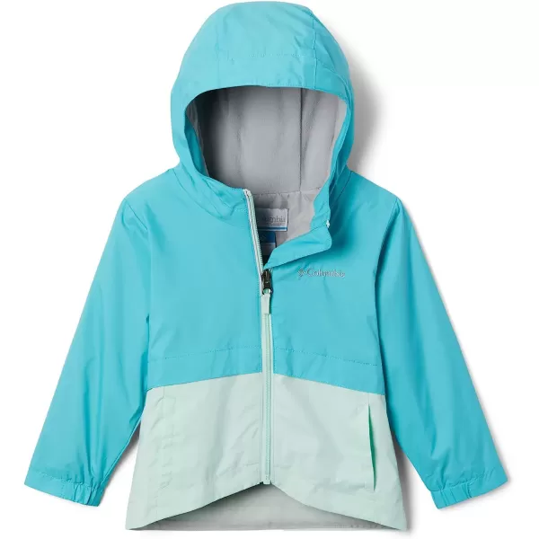 imageColumbia Girls RainZilla JacketGeyserSea Ice
