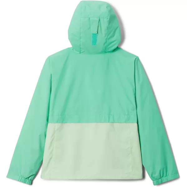imageColumbia Girls RainZilla JacketLight JadeKey West