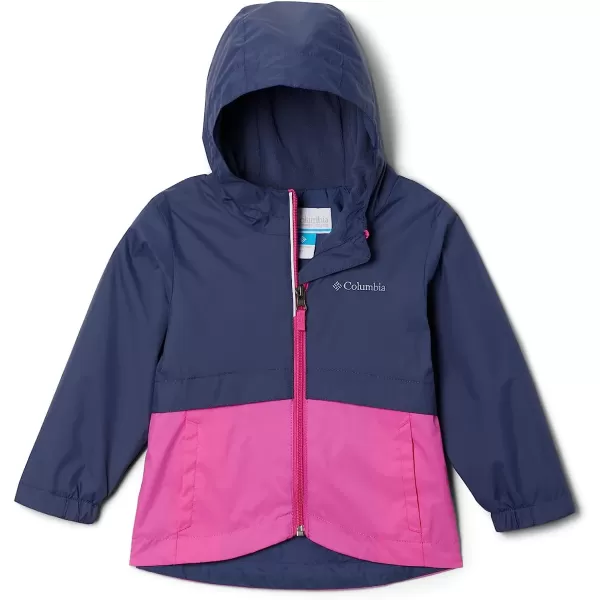 imageColumbia Girls RainZilla JacketNocturnalPink Ice