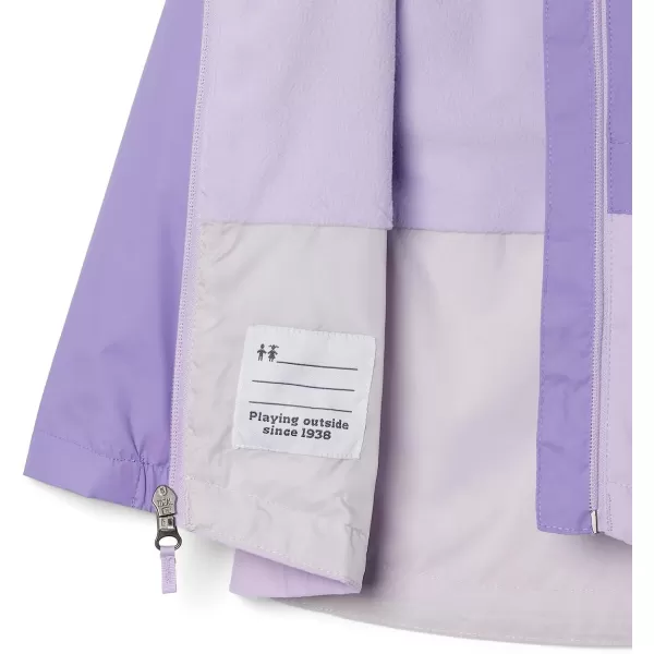 imageColumbia Girls RainZilla JacketPaisley PurpleMorning Mist