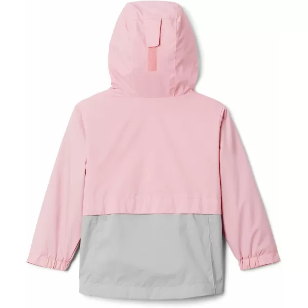 imageColumbia Girls RainZilla JacketPink OrchidColumbia Grey  Legacy