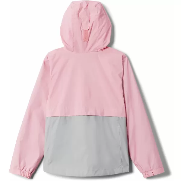 imageColumbia Girls RainZilla JacketPink OrchidColumbia Grey  Legacy