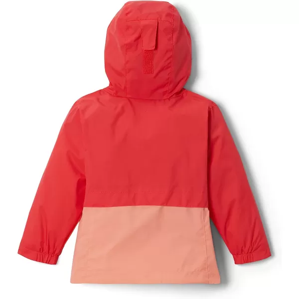 imageColumbia Girls RainZilla JacketRed HibiscusCoral Reef
