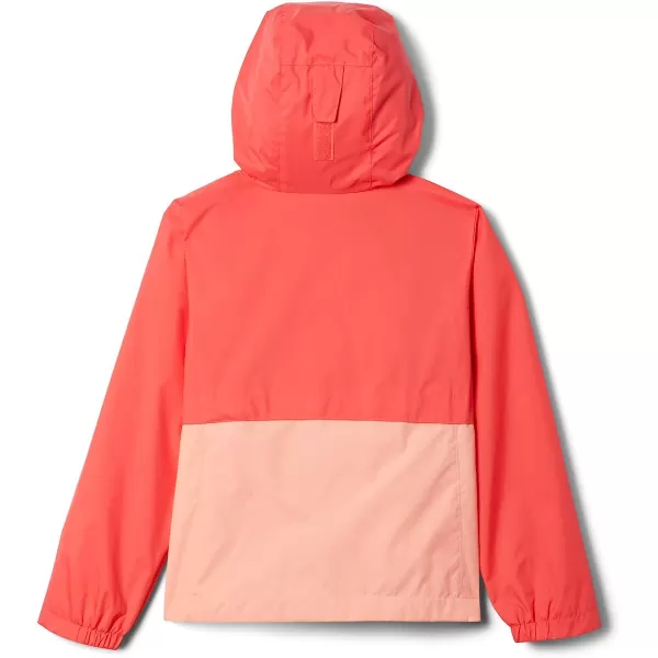 imageColumbia Girls RainZilla JacketRed HibiscusCoral Reef