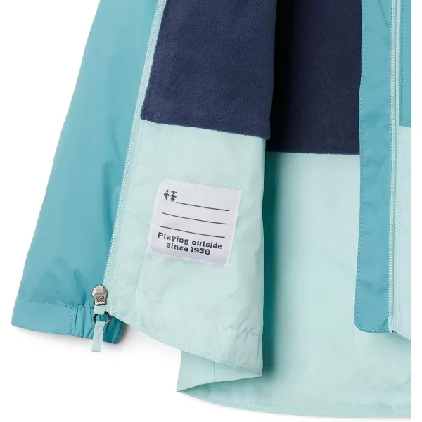 imageColumbia Girls RainZilla JacketSea WaveIcy Morn
