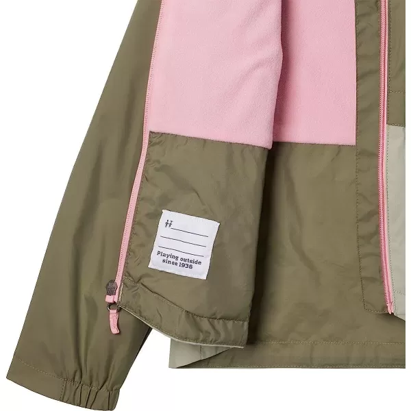imageColumbia Girls RainZilla JacketStone Green Safari