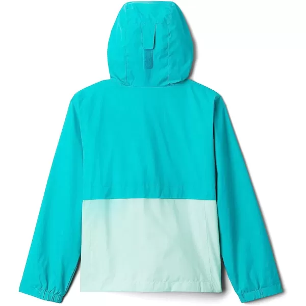 imageColumbia Girls RainZilla JacketTropic WaterMint Cay