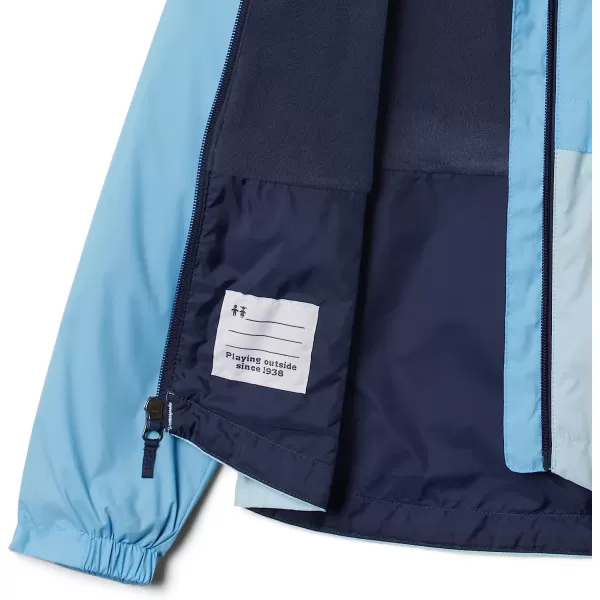 imageColumbia Girls RainZilla JacketVista BlueSpring Blue