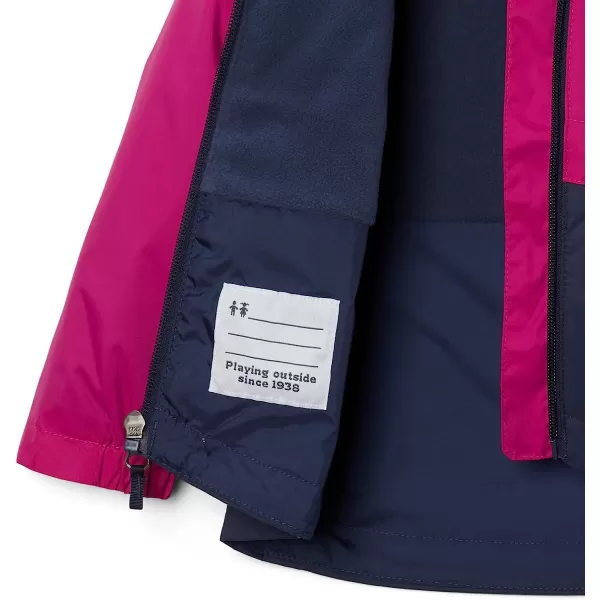 imageColumbia Girls RainZilla JacketWild FuchsiaNocturnal