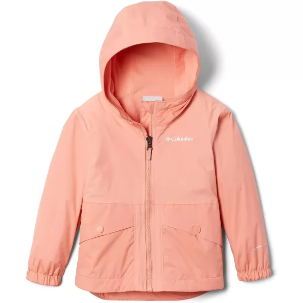 imageColumbia Girls Rainy Trails Fleece Lined JacketCoral ReefCoral Reef Slub