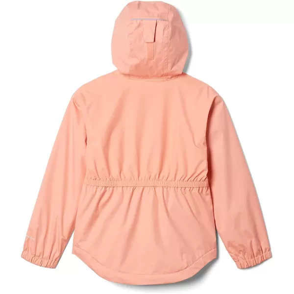 imageColumbia Girls Rainy Trails Fleece Lined JacketCoral ReefCoral Reef Slub