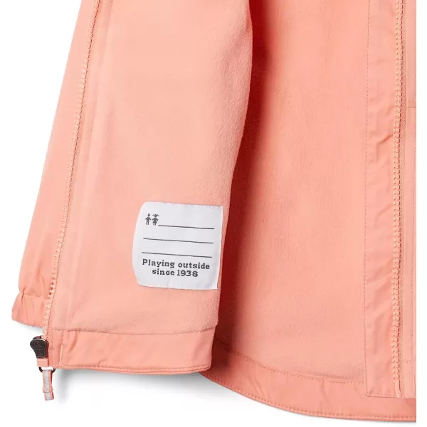 imageColumbia Girls Rainy Trails Fleece Lined JacketCoral ReefCoral Reef Slub
