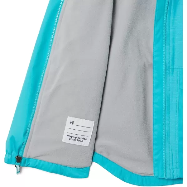 imageColumbia Girls Rainy Trails Fleece Lined JacketGeyserGeyser Slub