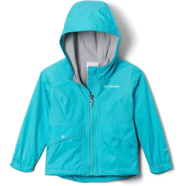 imageColumbia Girls Rainy Trails Fleece Lined JacketGeyserGeyser Slub