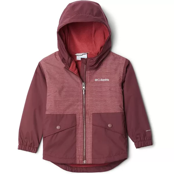 imageColumbia Girls Rainy Trails Fleece Lined JacketMalbecMalbec Slub