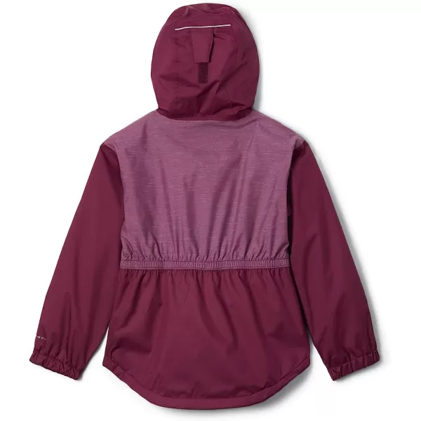 imageColumbia Girls Rainy Trails Fleece Lined JacketMarionberryMarionberry Slub
