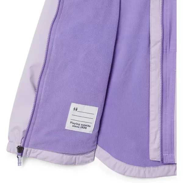 imageColumbia Girls Rainy Trails Fleece Lined JacketMorning MistMorning Mist Slub