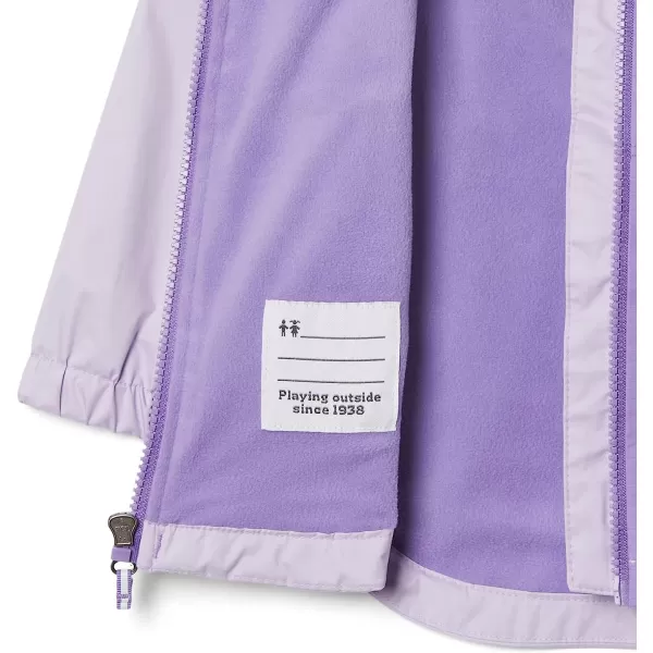 imageColumbia Girls Rainy Trails Fleece Lined JacketMorning MistMorning Mist Slub