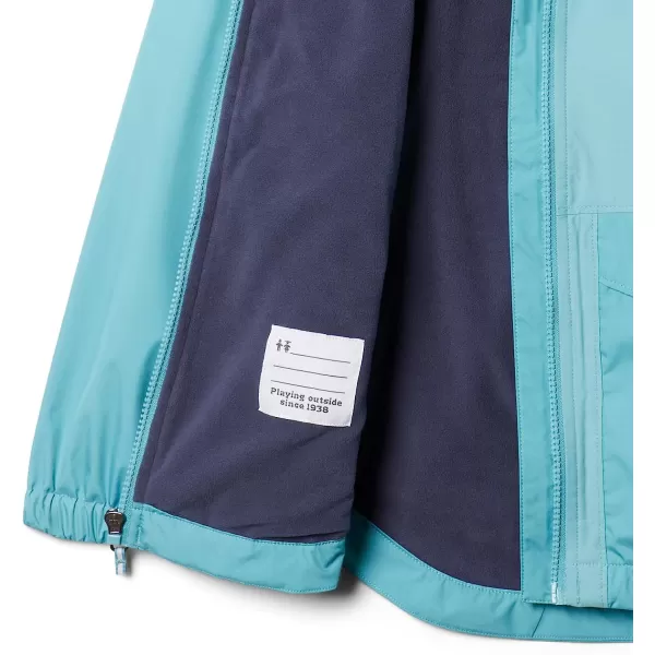 imageColumbia Girls Rainy Trails Fleece Lined JacketSea WaveSea Wave Slub