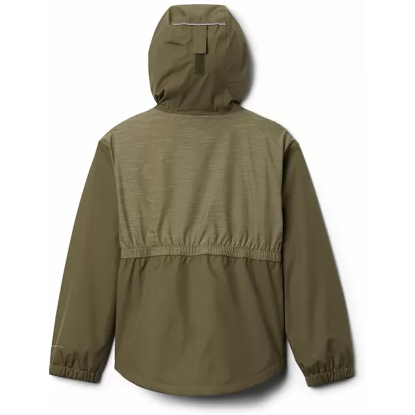 imageColumbia Girls Rainy Trails Fleece Lined JacketStone GreenStone Green Slub