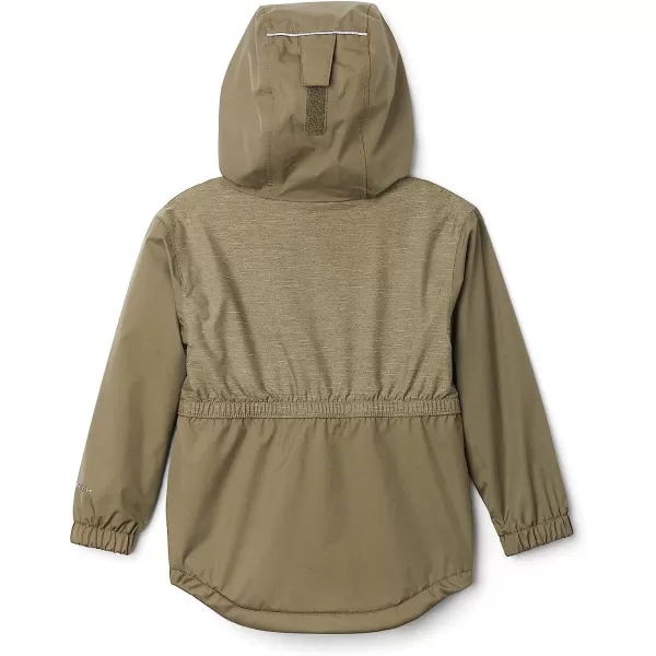 imageColumbia Girls Rainy Trails Fleece Lined JacketStone GreenStone Green Slub