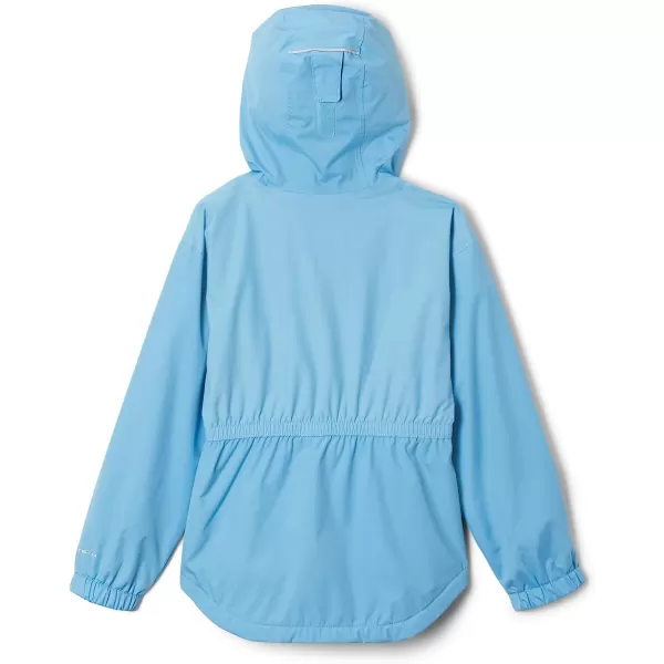 imageColumbia Girls Rainy Trails Fleece Lined JacketVista BlueVista Blue Slub